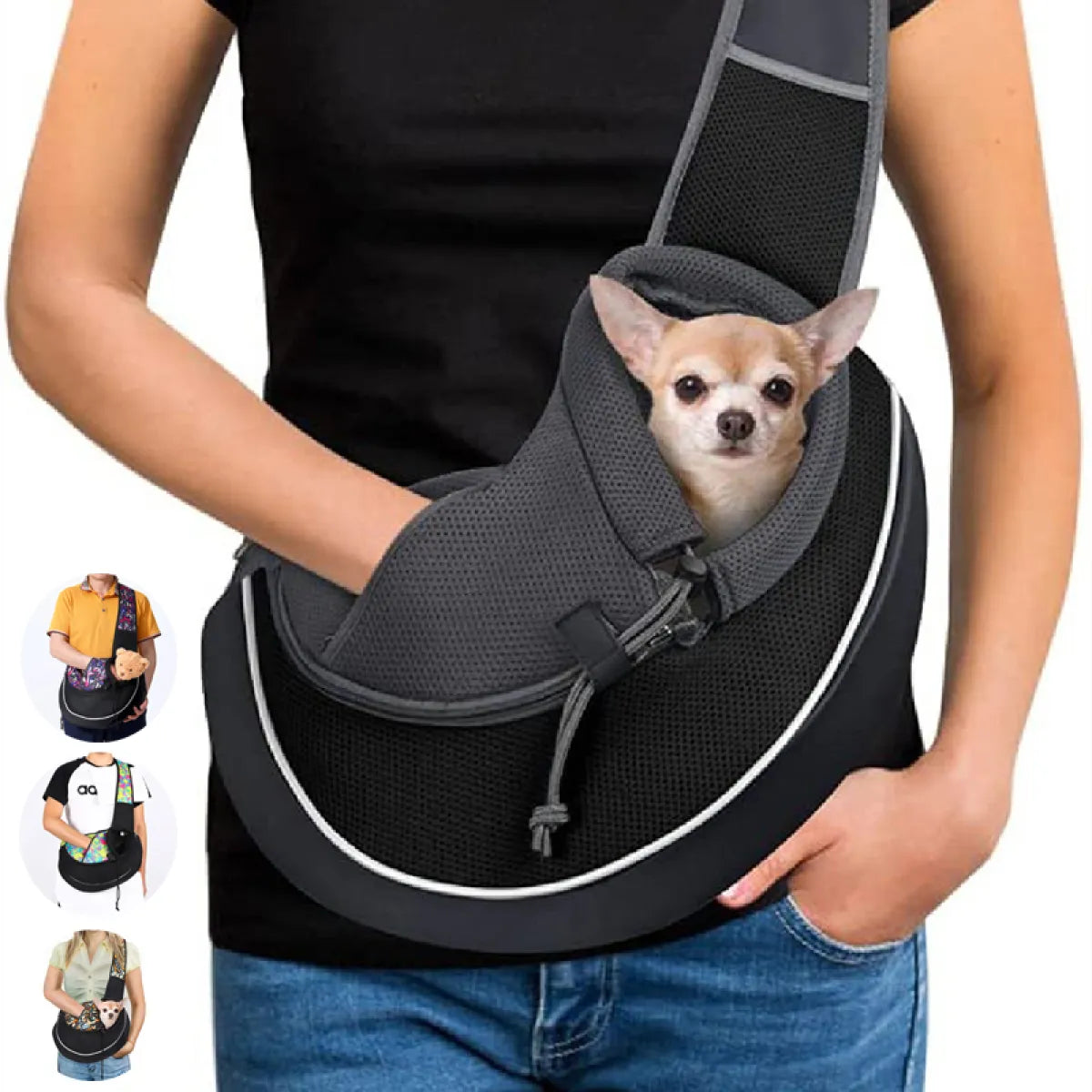 Portable Outdoor Crossbody Pet Bag